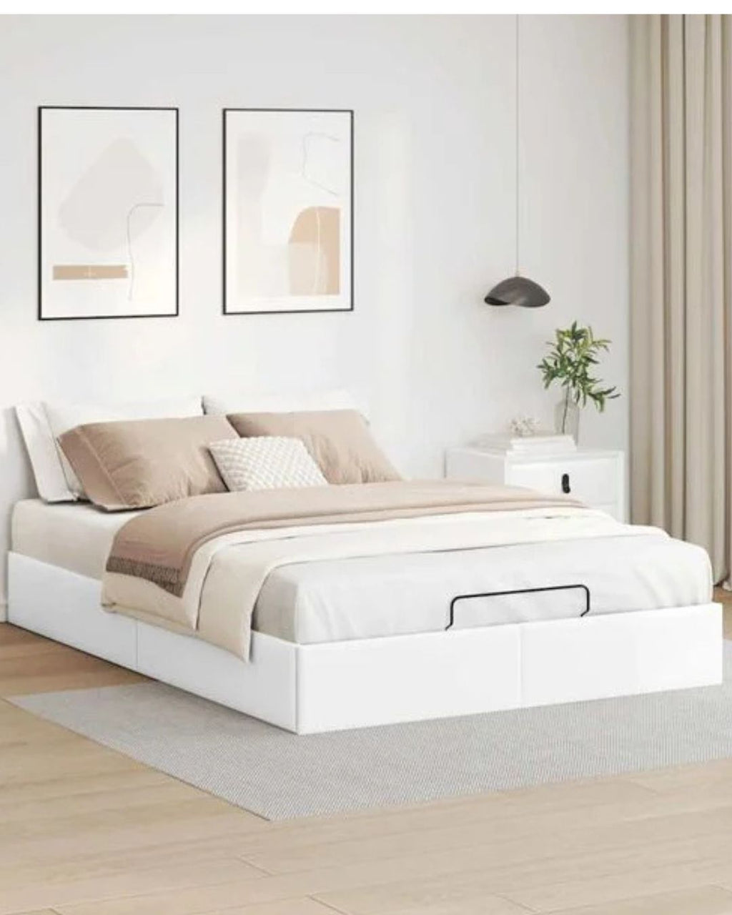 Lit coffre ottoman avec rangement