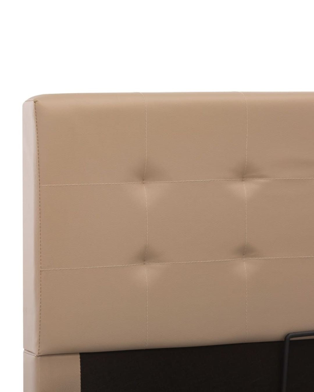 Lit coffre hydraulique simili cuir