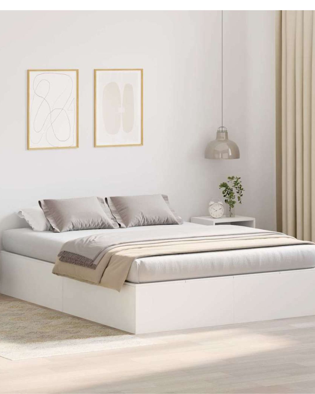 Lit bois avec rangement