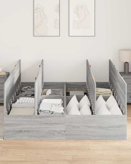 Lit bois avec rangement